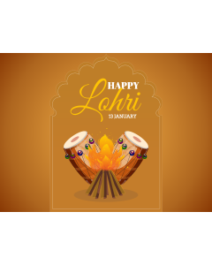 Lohri PPT Slide 1