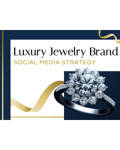 Luxury Jewelry Brand Social Media Strategy PPT Thumbnail