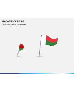 Madagascar Flag PPT Slide 1