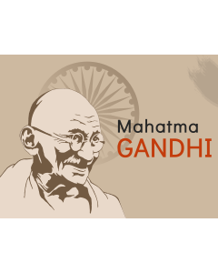 Mahatama Gandhi PPT Slide 1