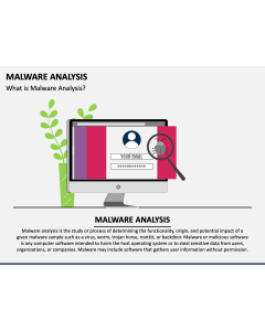 Malware Analysis PPT Slide 1