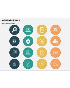 Malware Icons PPT Slide 1