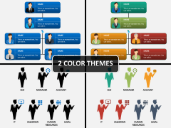 Management charts PPT cover slide