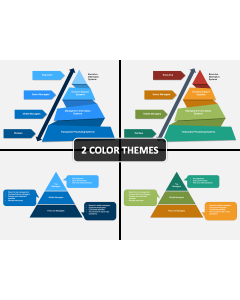 Management Pyramid PPT Cover Slide