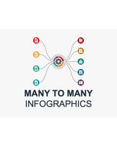 Many to Many Infographics PPT Slide 1