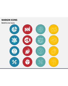 Margin Icons PPT Slide 2