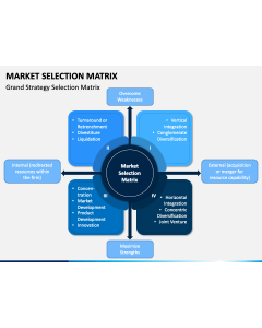 Market Selection Matrix PPT Slide 1