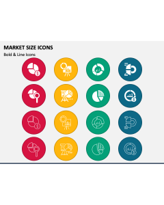 Market Size Icons PPT Slide 1