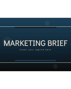 Marketing Brief PPT Slide 1