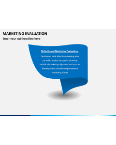 Marketing Evaluation PPT Slide 1