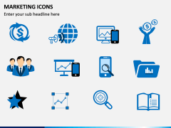 Marketing Icons PPT slide 1