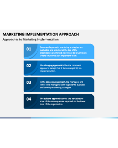 Marketing Implementation Approach PPT Slide 1