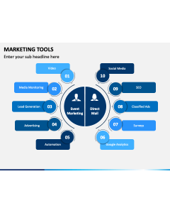 Marketing Tools PPT Slide 1