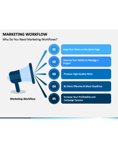 Marketing Workflow PPT Slide 1