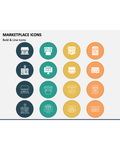 Marketplace Icons PPT Slide 1