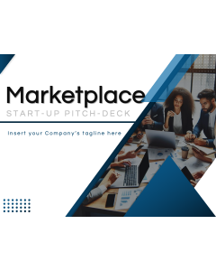 Marketplace Startup Pitch Deck PPT Thumbnail