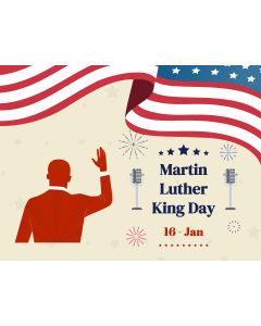 Martin Luther King Day PPT Slide 1