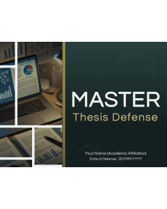 Master Thesis Defense Presentation PPT Thumbnail
