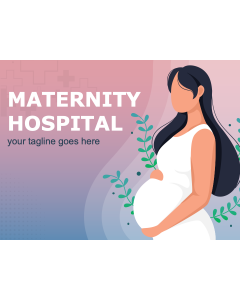 Maternity Hospital Theme PPT Slide 1