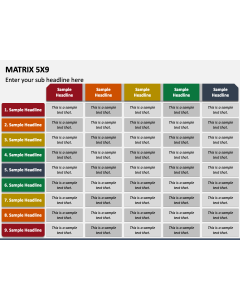 Matrix 5x9 PPT Slide 1