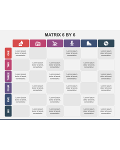 Matrix 6 By 6 PPT Slide 1