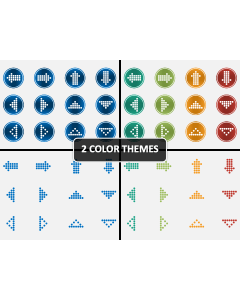 Matrix Arrows PPT Cover Slide