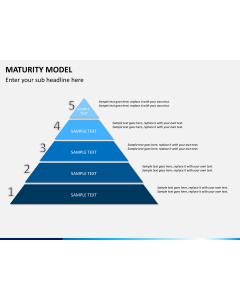 Maturity model PPT slide 1
