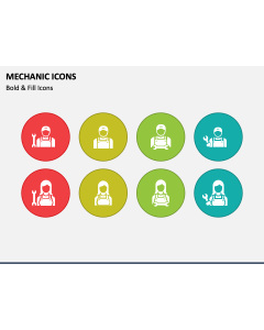 Mechanic Icons PPT Slide 1