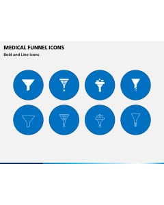 Medical Funnel Icons PPT Slide 1