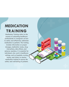 Medication Training PPT Slide 1