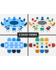 Meeting Table PPT Cover Slide