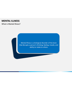 Mental illness PPT Slide 1