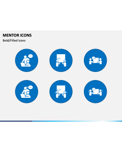 Mentor Icons PPT Slide 1