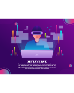 Metaverse Infographic PPT Slide 1