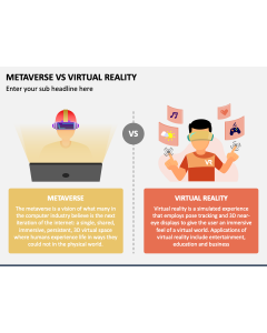 Metaverse Vs Virtual Reality PPT Slide 1