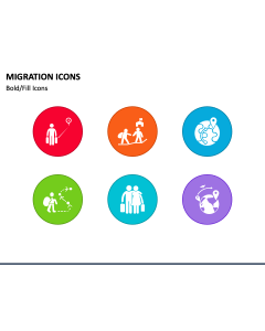 Migration Icons PPT Slide 1