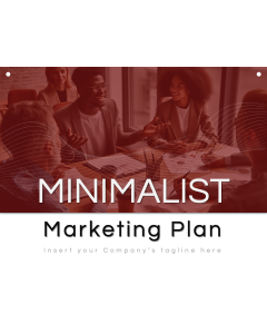 Minimalist Marketing Plan PPT Thumbnail