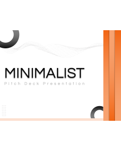 Minimalist Pitch Deck PPT Thumbnail
