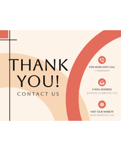 Minimalist Thank You Slides PPT Thumbnail