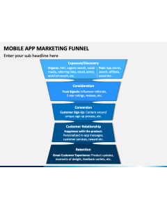 Mobile App Marketing Funnel PPT Slide 1