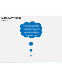 Mobile App Testing PPT Slide 1