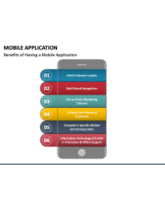 Mobile Application PPT Slide 1