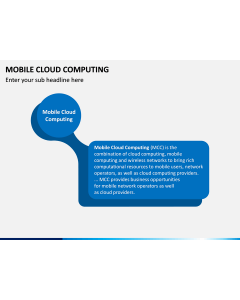 Mobile Cloud Computing PPT Slide 1