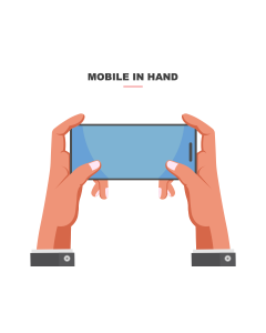 Mobile in Hand PPT Thumbnail
