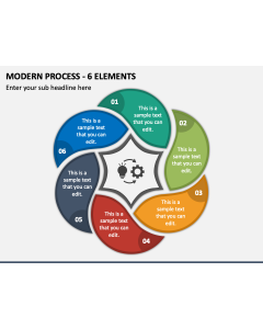 Modern Process - 6 Elements PPT Slide 1