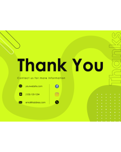 Modern Thank You Slides PPT Thumbnail