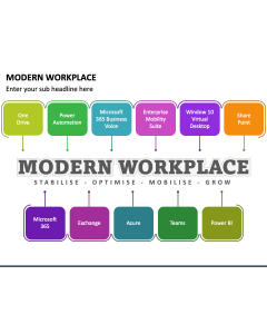 Modern Workplace PPT Slide 1