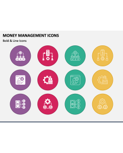 Money Management Icons PPT Slide 1