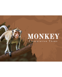 Monkey Presentation PPT Thumbnail
