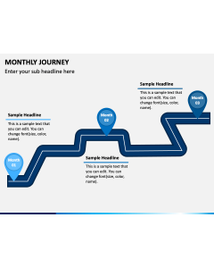 Monthly Journey PPT Slide 1